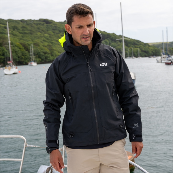 2026 Gill Unisex Verso Inshore Racing Jacket V101J - Black